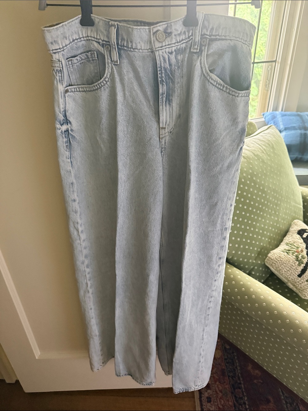 GAP Light Blue Wide-Leg Women's Jeans